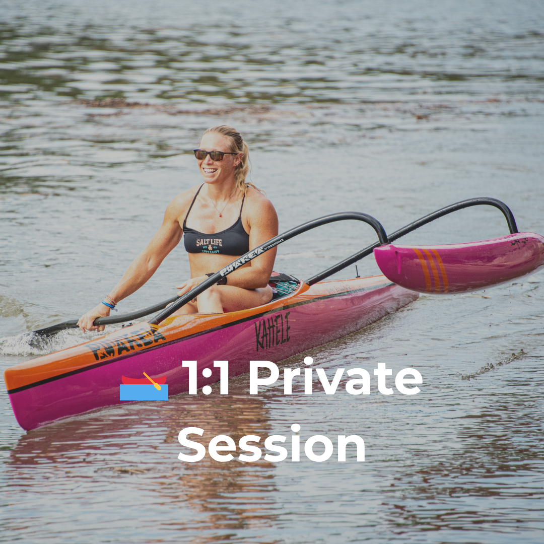 Private 1:1 Coaching (SUP, Va'a, OC1) - one hour by April Zilg